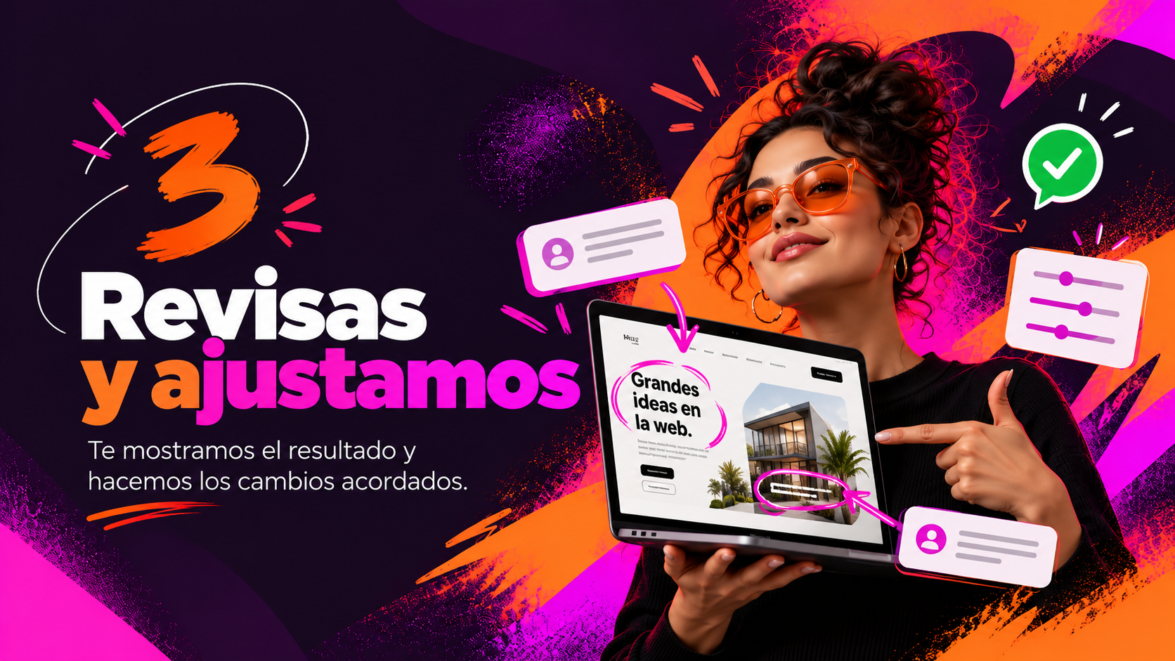Revisas y ajustamos